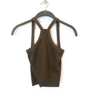Edikted Olive Backless Top FITS LIKE XS